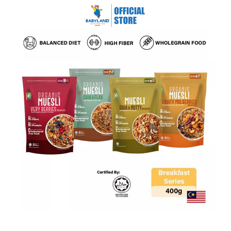 Radiant Organic Breakfast Series (400g)