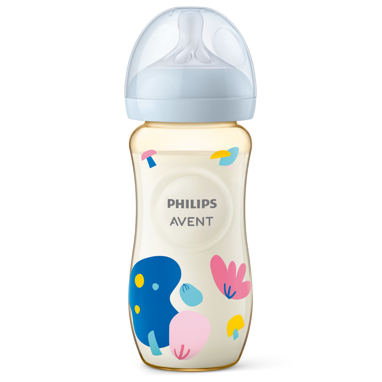 Philips Avent Natural PPSU Baby Bottle 3m+ (11oz/330ml) SCY946/01 (1Pc)