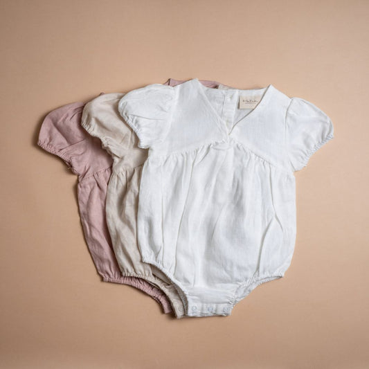 Hatch Australia Signature Linen Romper