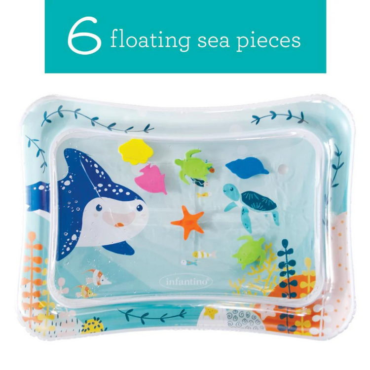 Infantino Jumbo Pat & Play Water Mat - Ocean (3m+)