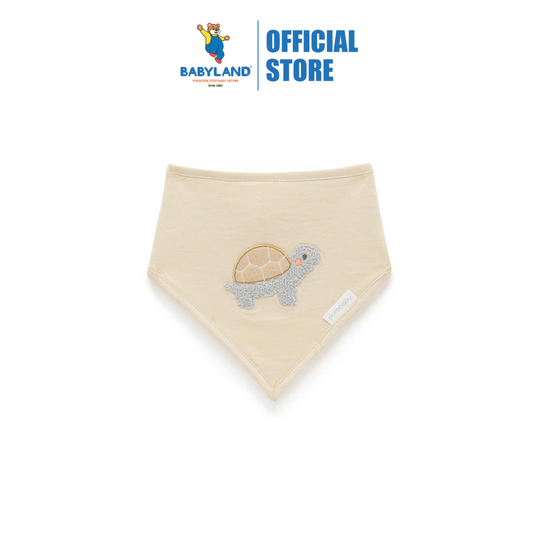 Purebaby Organic Bandana Bib - Sand Print