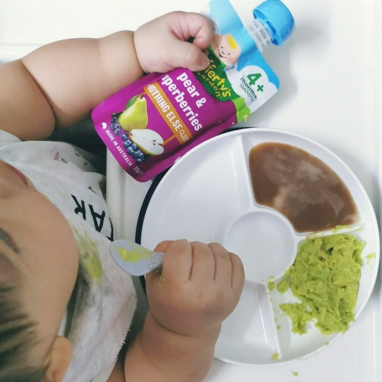 Rafferty's Garden Baby Food Pouches 120g 6m+/8m+ Made In Australia