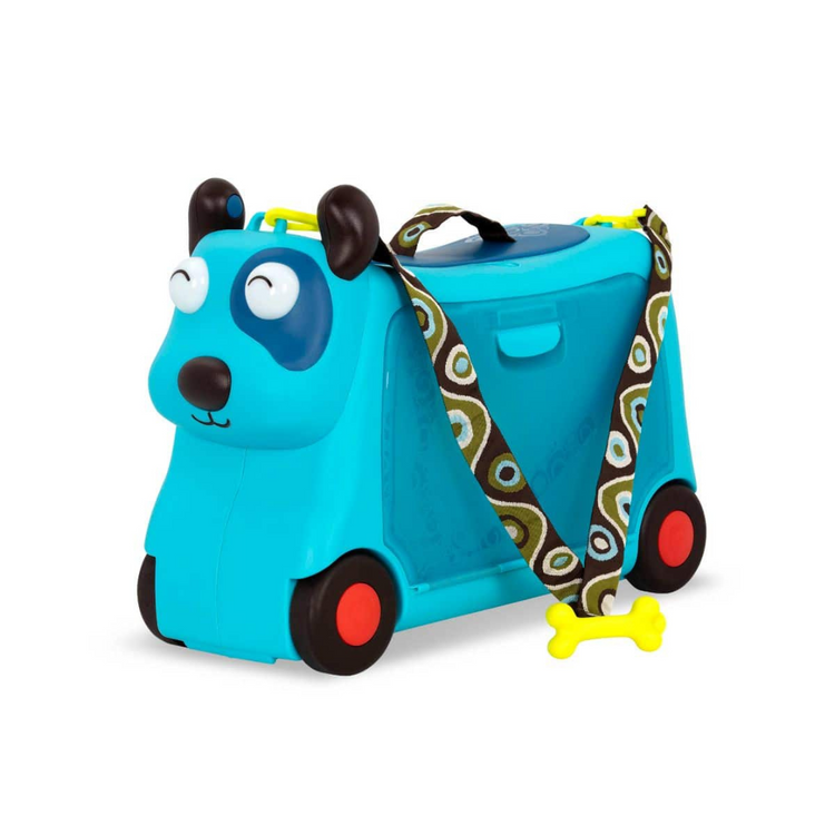 B.Toys Ride-On Suitcase On the Gogo – Woofer (2y+)