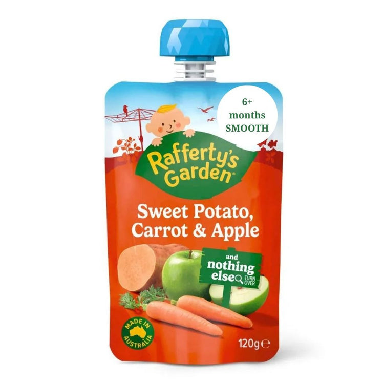 Rafferty's Garden Baby Food Pouches 120g For 6+ months