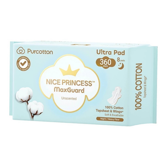 Purcotton Nice Princess MaxGuard Ultra Pad 360mm (8Pads)