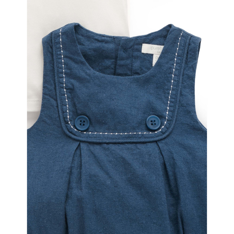 Purebaby Organic Nautical Set - Slate Classic