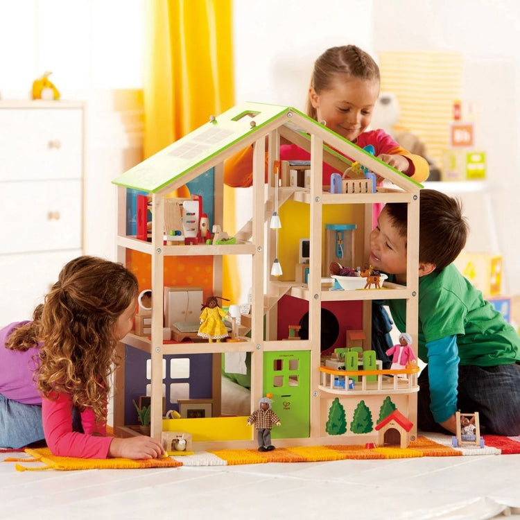 Hape 3401 All Season House - Furnished For Kids Age 3+ Years