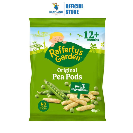 Rafferty's Garden Pea Pods Original 40g (12m+)