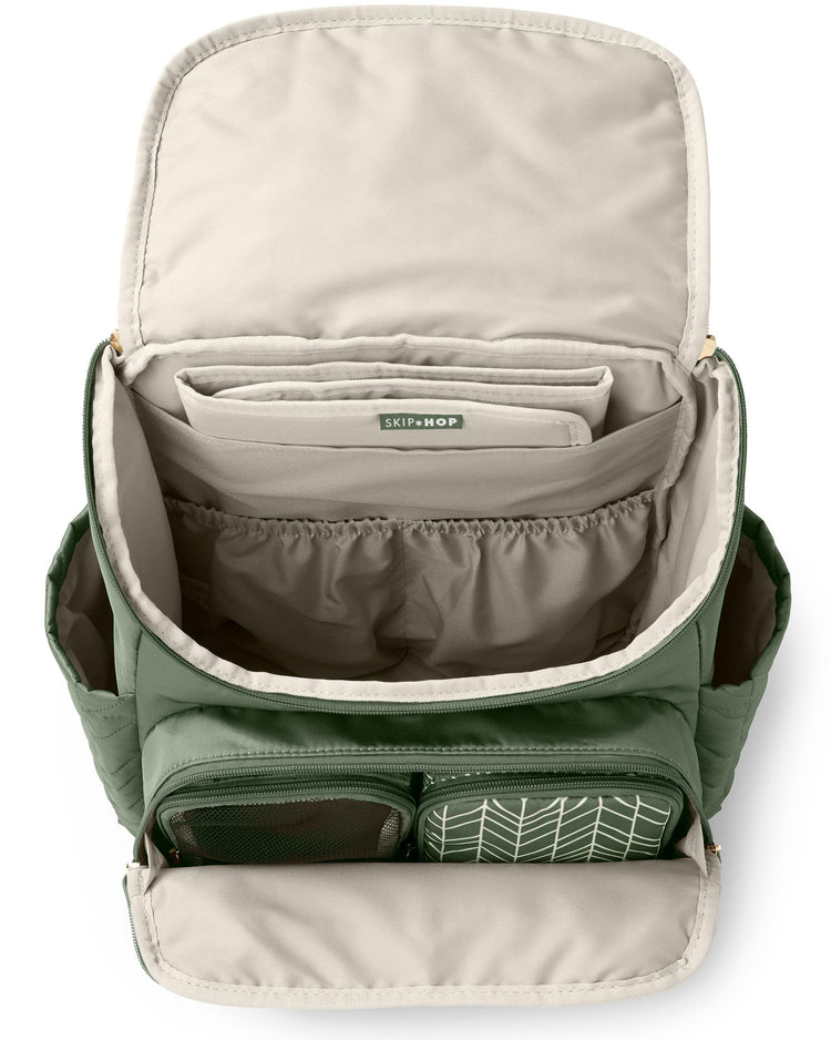 Skip Hop Forma Nappy Backpack - Dark Sage