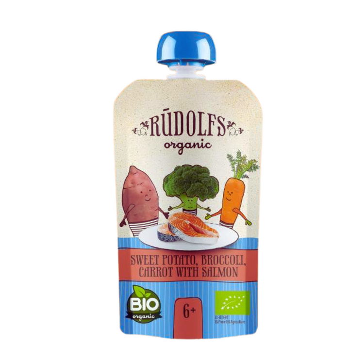[Halal] Rudolfs Organic Premium Baby Ready Meals in Pouches (suitable: 6m+ -- 8m+)