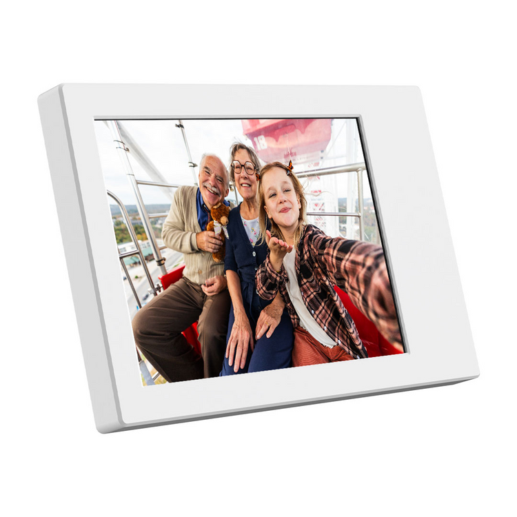 myFirst Frame Doodle 9-Inch Digital Photo Frame Designed for Family Anti-glare Matte Screen