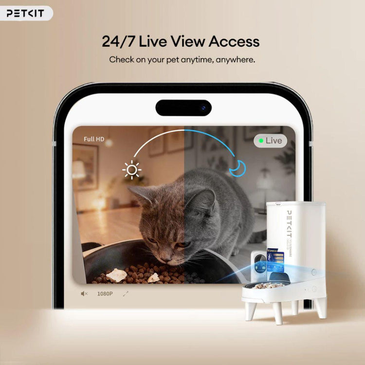 PETKIT YUMSHARE SOLO 2 WITH CAMERA Smart Pet Feeder | 2-Year Warranty