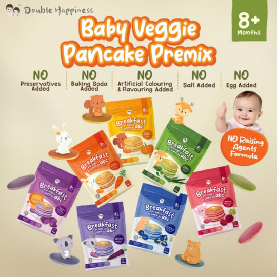 Double Happiness Baby Food Veggie Pancake Premix (8m+)