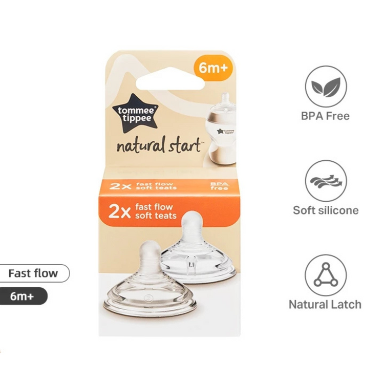 Tommee Tippee Natural Start Soft Teat (2Pcs)