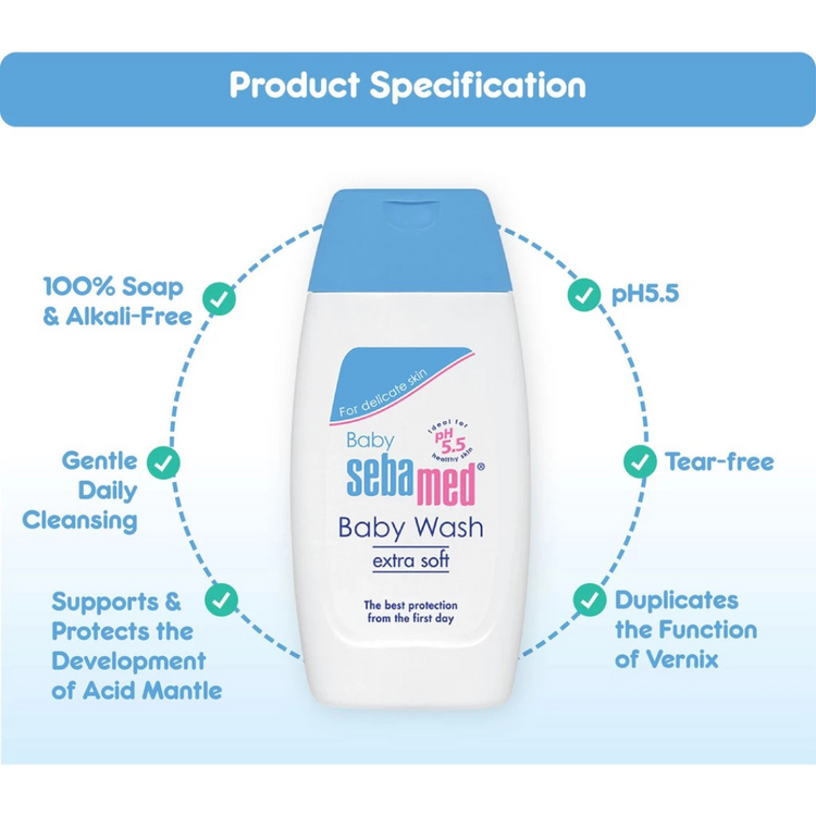 Sebamed Baby Gentle Wash (400ml)