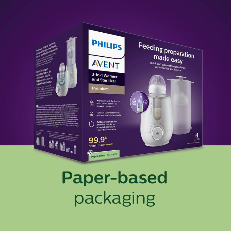 [New] Philips Avent Premium 2-in-1 Warmer & Sterilizer SCF359/00