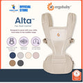 Ergobaby Alta Hipseat Carrier All over, SoftFlex ™Mesh for #1 Airflow Ergonomic Wide cushioned Hipseat 4-48 months