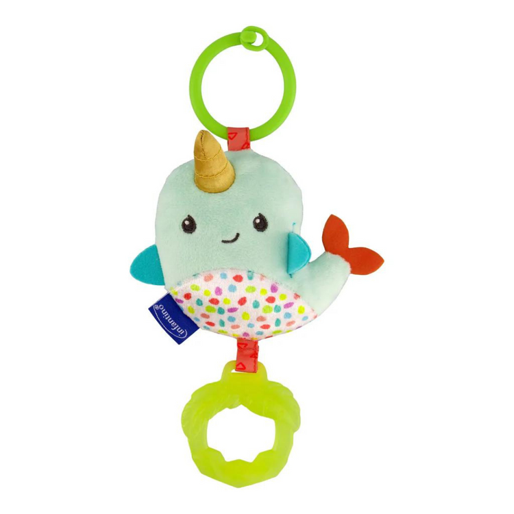 Infantino Chrime & Go Tag Along Pal - Narwhal (0m+)