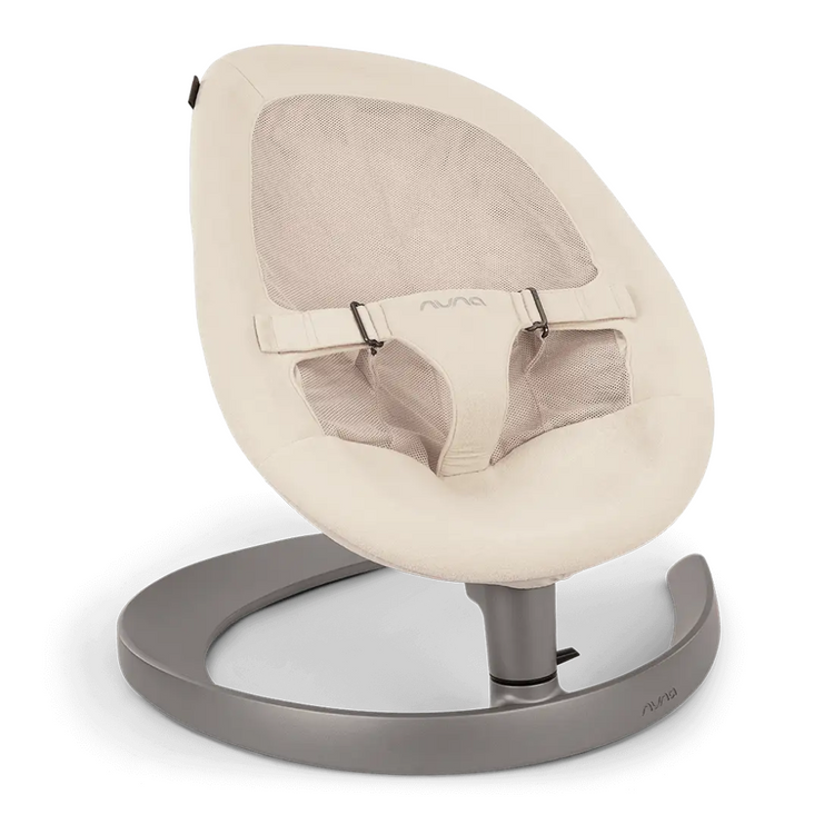 Nuna Leaf Grow Baby Seat & Rocker with Toy Bar - Cloud