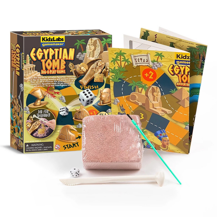 4M KidzLabs Gamemaker - Egyptian Tomb Dig & Play (5Y+)
