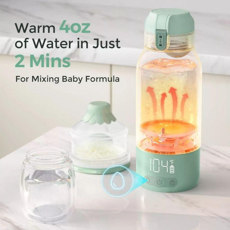 Momcozy Portable Milk & Water Warmer Dual Heating Modes for Travel