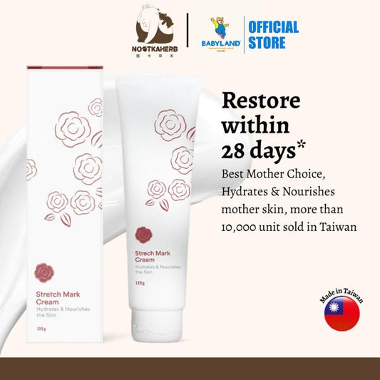 Nootkaherb Stretch Mark Cream 135ml – Pregnancy & Postpartum Moisturising Care
