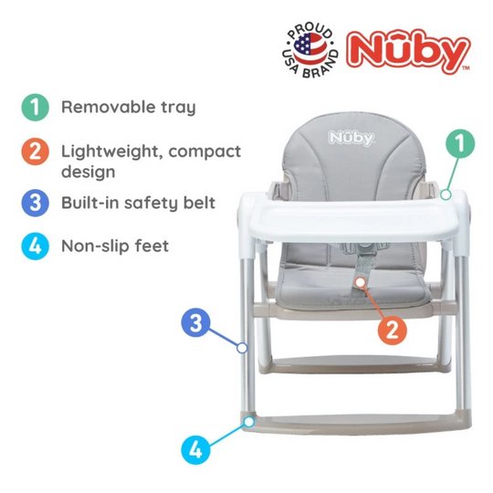 Nuby Baby Portable Booster Seat (6-36m)