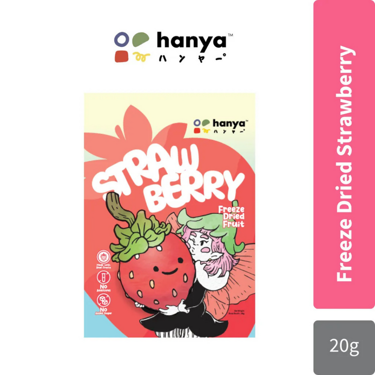 Hanya Freeze Dried Fruit Chips 20g (New Packaging)