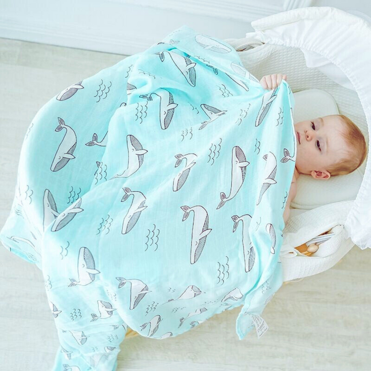 Akarana Baby Bamboo Muslin Blanket