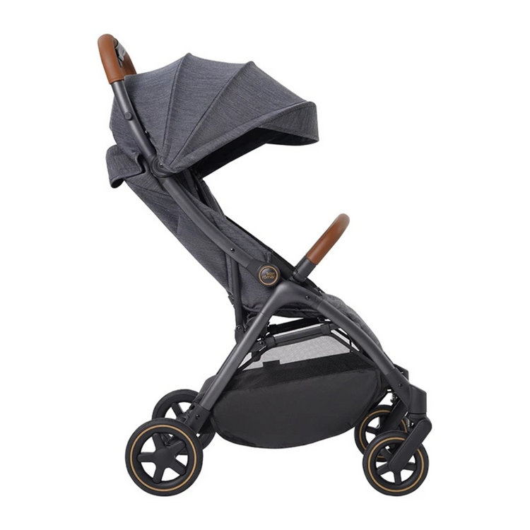 [ Display Unit ] Britax Gravity II Auto One-Handed Fold Stroller - Marble Blue (Birth - 22kg/4 Years Old)