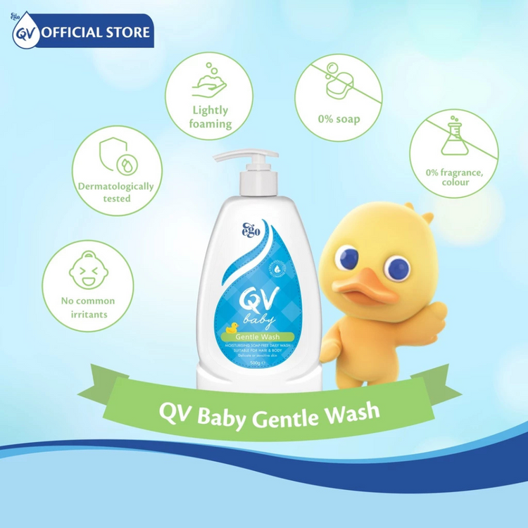 Ego QV Baby Gentle Wash (500ml)