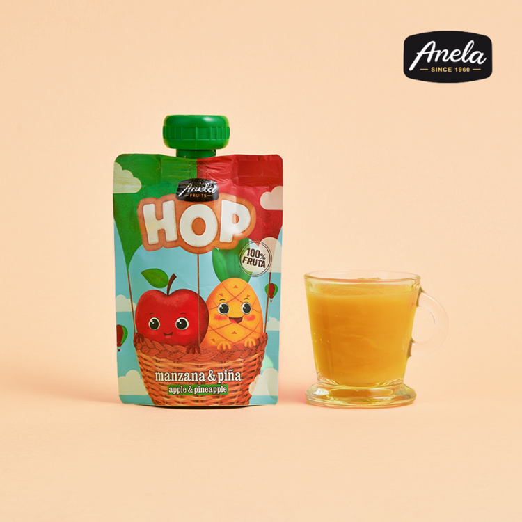 Anela Hop Fruit Puree 100g (6m+) [Halal] /Made in Spain