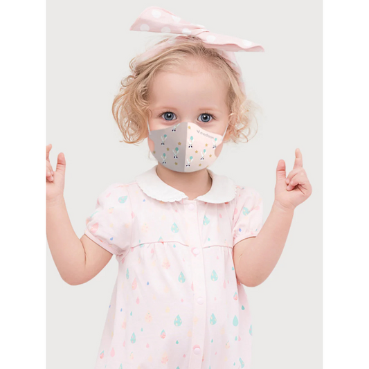 Bmama Medison Crossover 3D Baby Mask Pink Rabbit 20'S