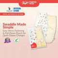 Mamaway Cocoon Swaddle Wrap 2 Pcs - Disney Winnie the Pooh | Bedung Bayi