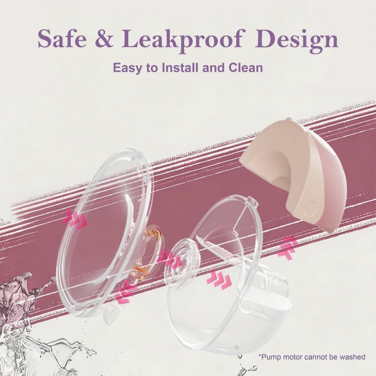 Autumnz Vera Wearable Handsfree Electric Breast Pump - Blush