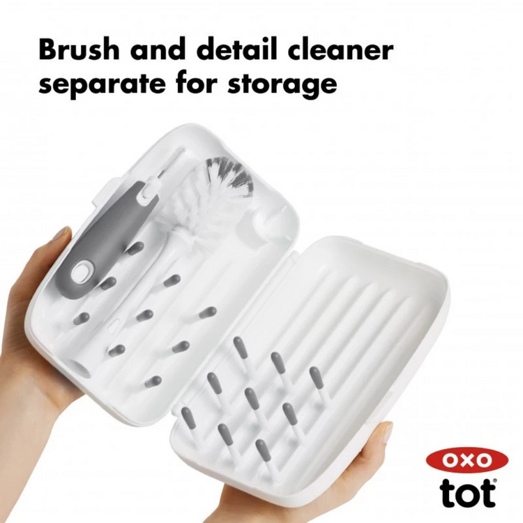 Oxo Tot On the Go Drying Rack & Bottle Brush