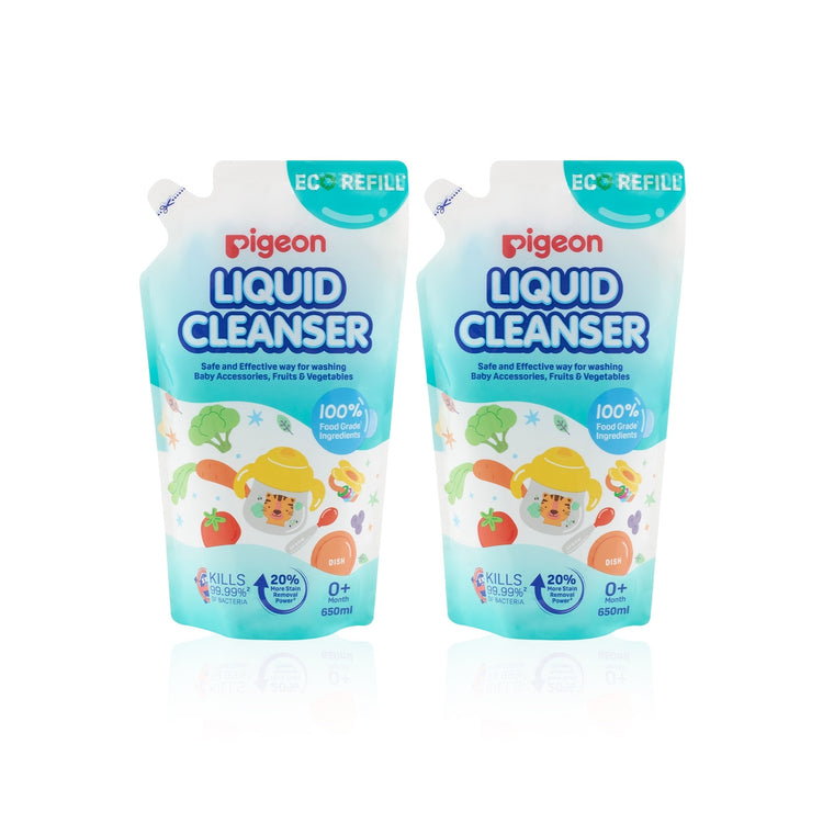 Pigeon Liquid Cleanser Refill (650ml x 2)