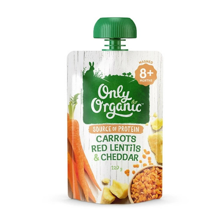 Only Organic Fruit & Vege Pouches (120g) (6m+)(8m+)(10m+)