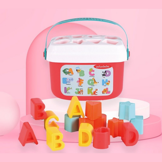 Infunbebe Shape Sorter Bucket (12m+)