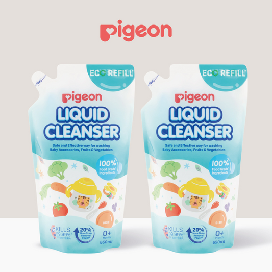 Pigeon Liquid Cleanser Refill (650ml x 2)