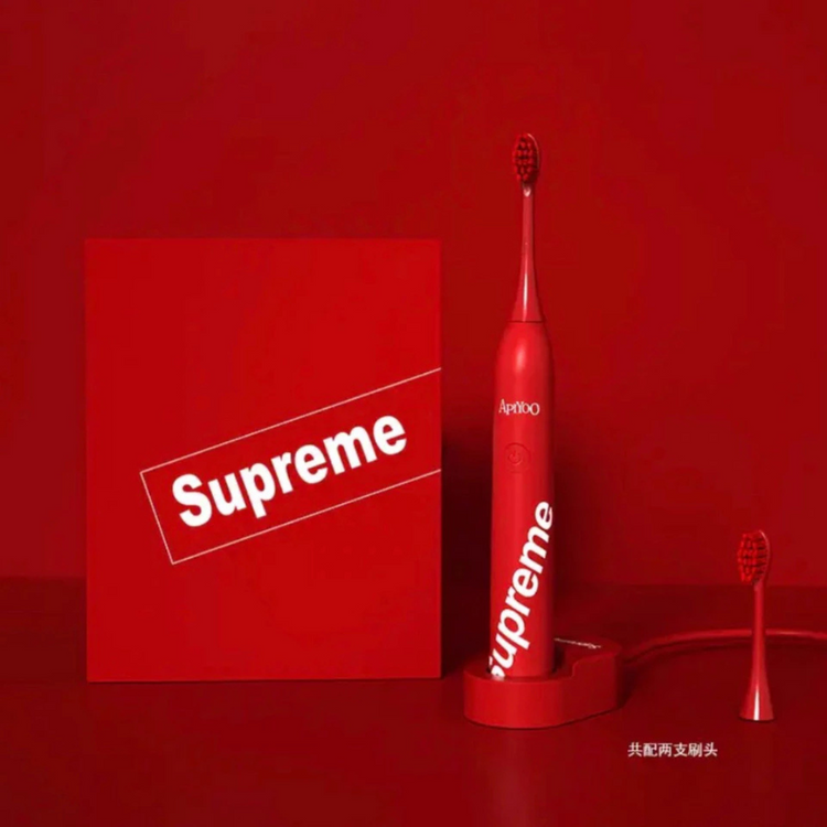 [ LIMITED EDITION ] ApiYoo Supreme Sonic Electric Toothbrush - Red Supreme Series