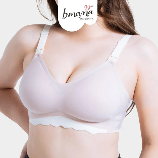 Bmama Cool Gel Seamless Nursing Bra - Pink