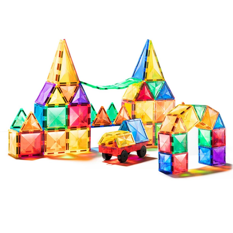 Mideer Colorful Magnetic Tiles - 100pcs (3yrs+)