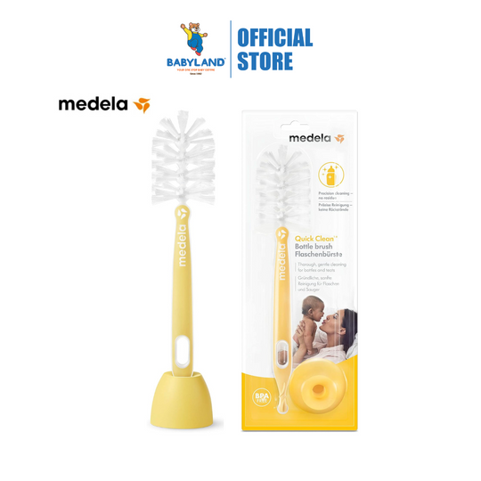 Medela Quick Clean Bottle & Teat Brush With Stand