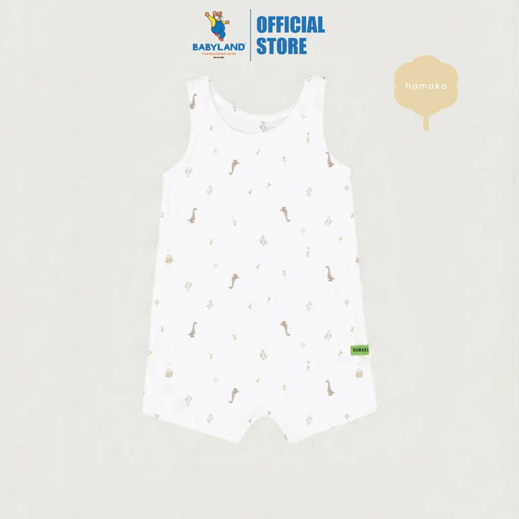 Hamako Tencel Baby Kids Sleeveless Romper - Nest