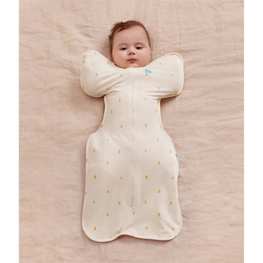 Love To Dream Stage1 Swaddle Up Bamboo 1.0 TOG - Lemon Cream