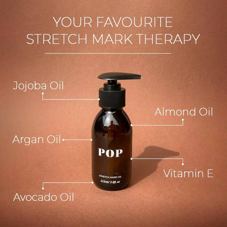 Pop Neutral Stretch Mark Oil (115ml)