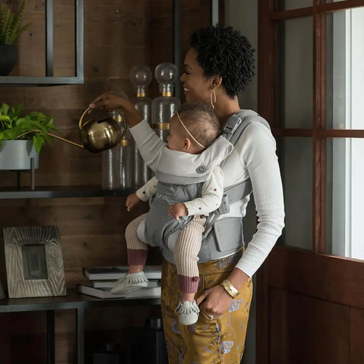 [PRE-ORDER] Nuna CUDL Baby Carrier - Softened Denim, 𝗘𝗿𝗴𝗼𝗻𝗼𝗺𝗶𝗰, 𝟰 𝗣𝗼𝘀𝗶𝘁𝗶𝗼𝗻𝘀