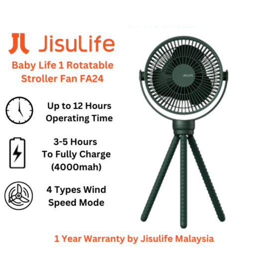 JisuLife Octopus USB Fan - Green