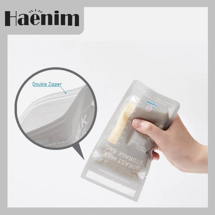 Haenim Breast Milk Storage Bag 180ml (30pcs)